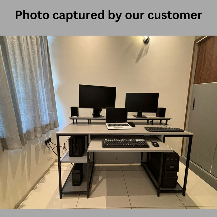 Sparkenzy Modern Laptop and Desktop Table for home | Home Workstation