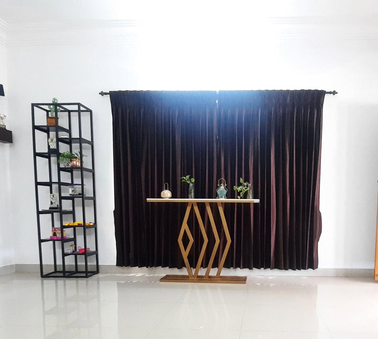 Sparkenzy Modern Console Table for Living Room with Marble Top | Entryway foyer table