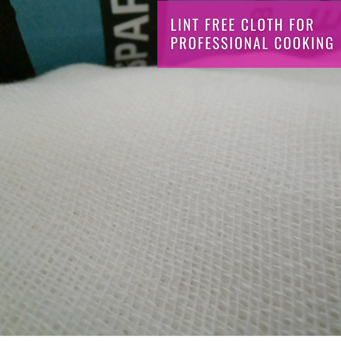 Sparkenzy Unbleached Cheese cloth for cooking | Baking | Squeezing and cheese making - Sparkenzy.com