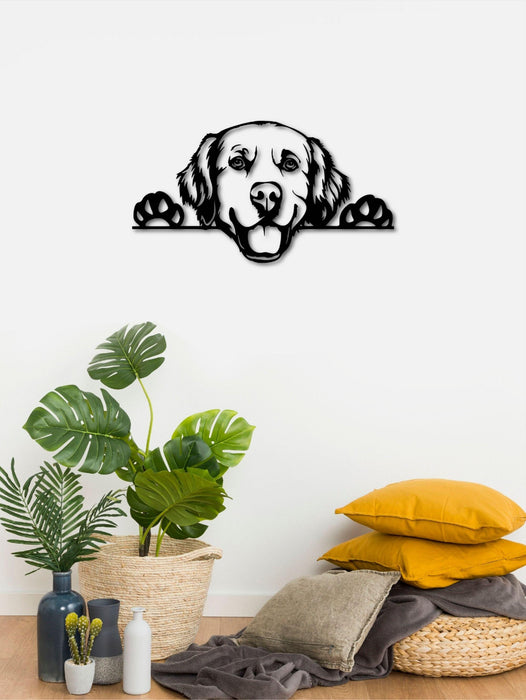Sparkenzy Dog metal wall art decor | animal wall decor | dog wall decor