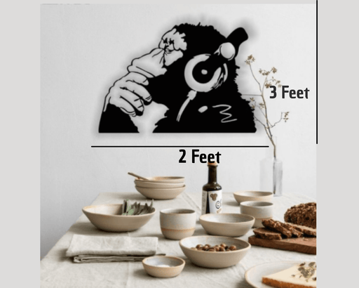 metal monkey wall art