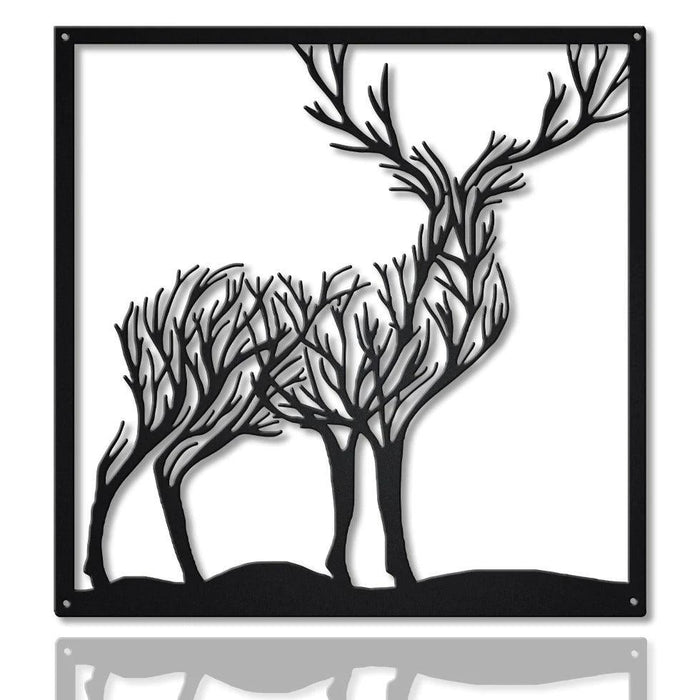 Sparkenzy tree of life wall art | tree wall art | wall decor for living room | deer wall art | tree of life wall decor