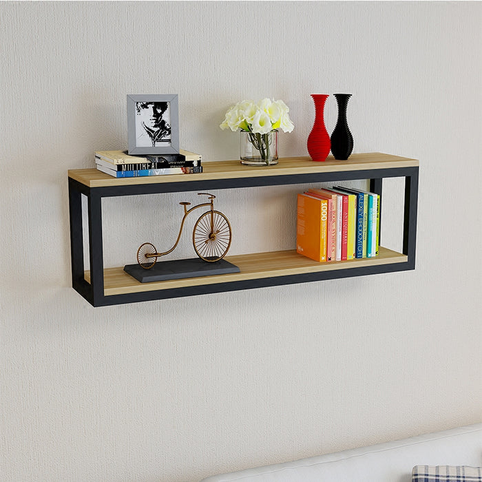 Sparkenzy Wall mounted bookshelf for living room