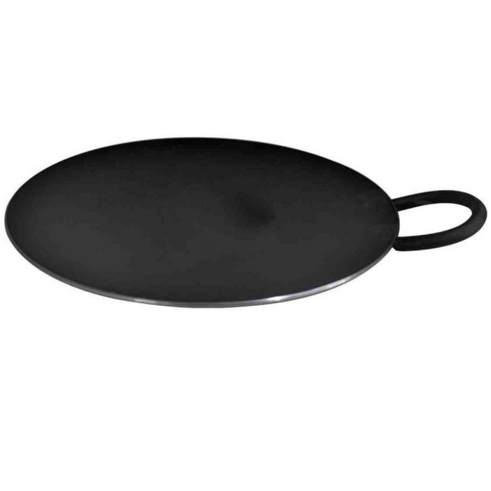 Sparkenzy Heavy Iron dosa tawa | Pre Seasoned | Round | Roti | Dosa | 12 Inch | 4mm thick | 3.5 Kg - Sparkenzy.com