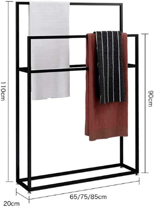 Tall Modern Stainless Steel Towel Rack Holder