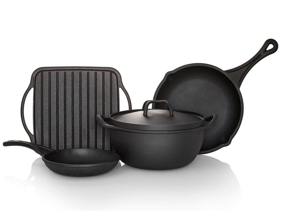 Sparkenzy Cast Iron Pre Seasoned Skillet Pan | Pizza Pan | Tawa |  10 inch - Sparkenzy.com