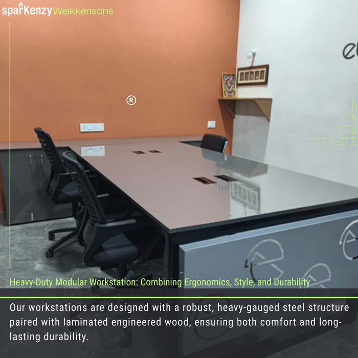 Sparkenzy Weikkensons Premium Conference Table | Office table | Meeting table