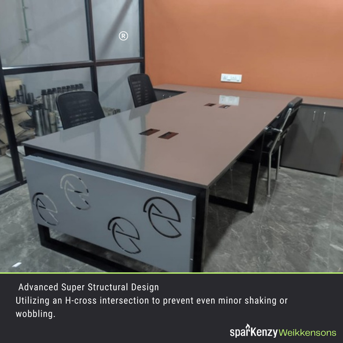 Sparkenzy Weikkensons Premium Conference Table | Office table | Meeting table