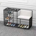 shoe rack with seat
