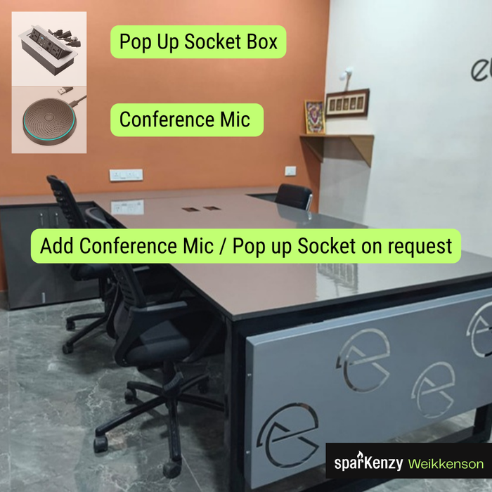 Sparkenzy Weikkensons Premium Conference Table | Office table | Meeting table