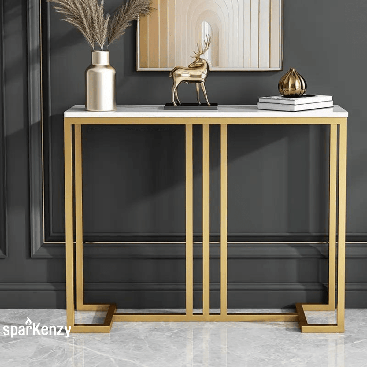 Console Sparkle Table Sparkenzy Console Table for Living Room – SPARKENZY (GSTIN:33ATWPG4413E1ZU)