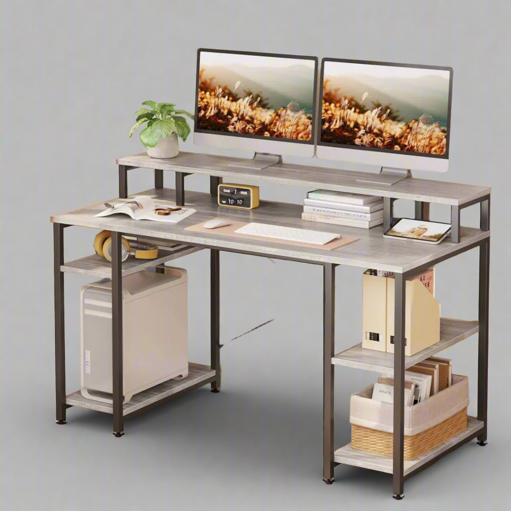 Sparkenzy Modern Laptop and Desktop Table for home | Home Workstation