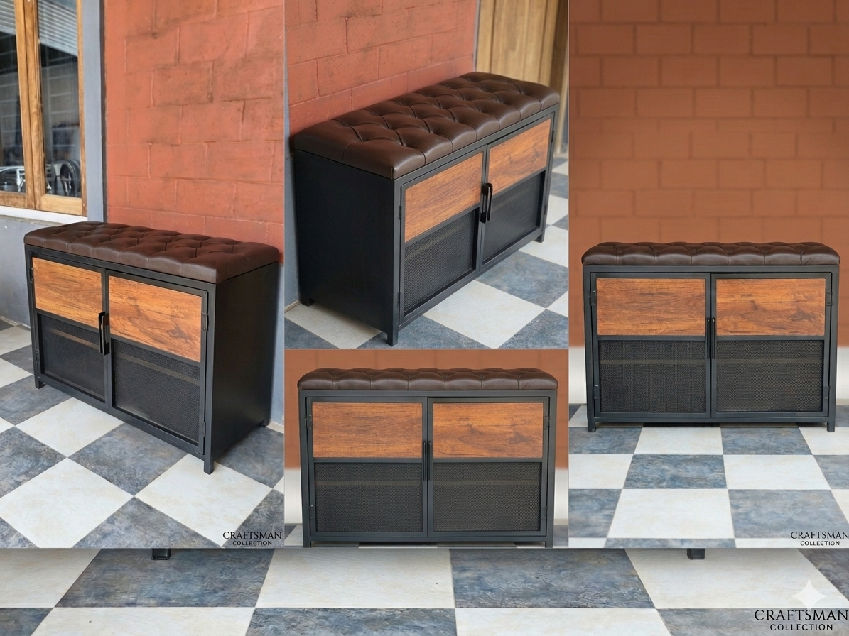 metal shoe rack