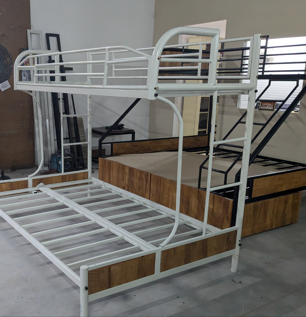 Sparkenzy Bunk cot Convertible to Sofa Size 75*48 Bottom and 75*30 Top