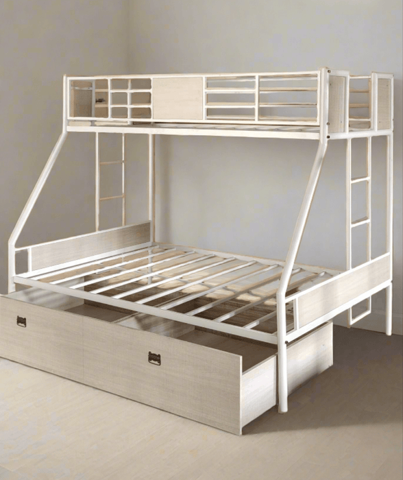 Sparkenzy HD Twin Bunk cot with under storage for Adults and Kids