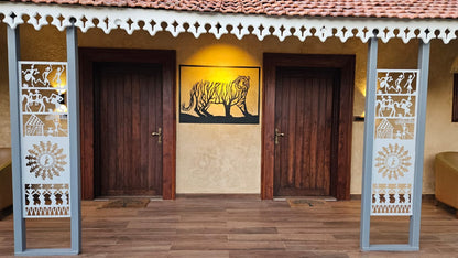 Sparkenzy tree of life wall art | tree wall art | wall decor for living room | Tiger Front face wall art | tree of life wall decor