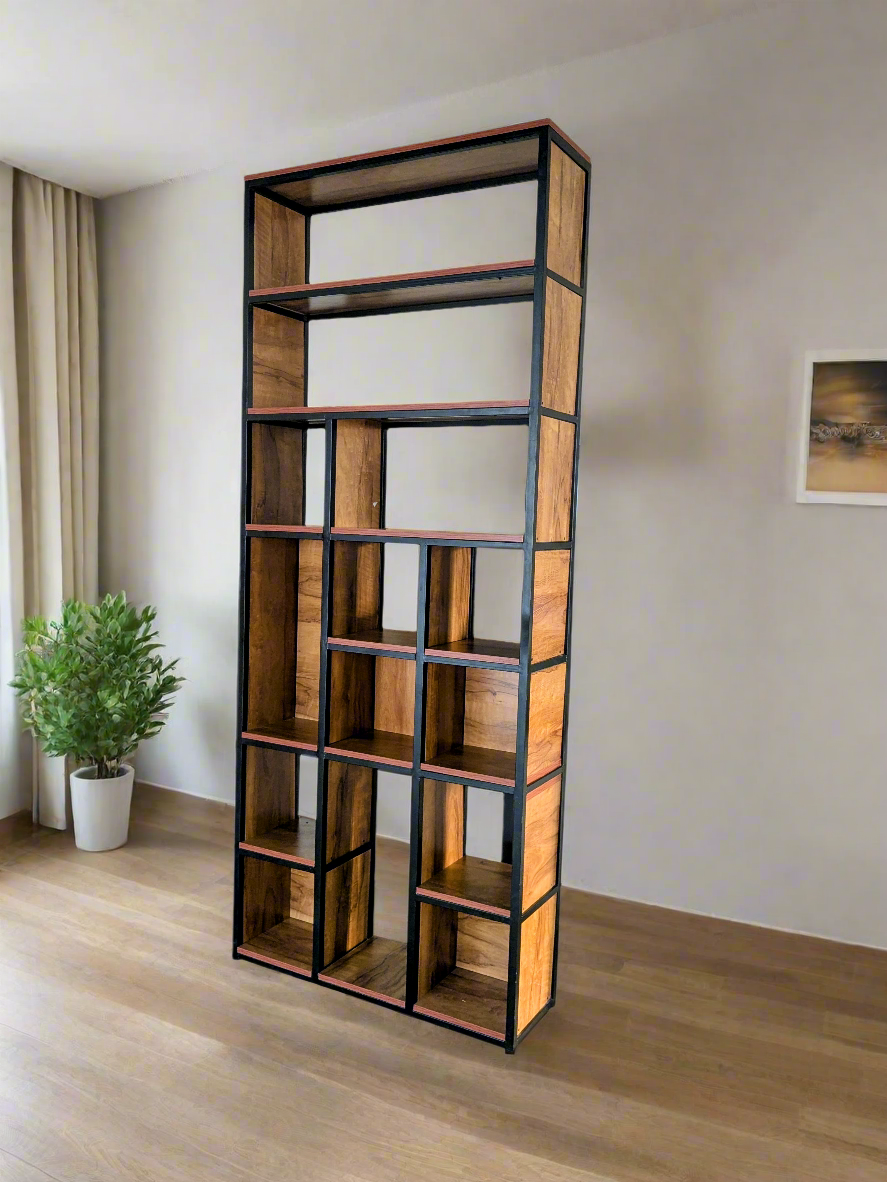 Partition Rack Ideas Sparkenzy Modern Partition Rack for Living room – SPARKENZY (GSTIN ...