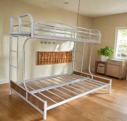 Sparkenzy Bunk cot Convertible to Sofa Size 75*48 Bottom and 75*30 Top