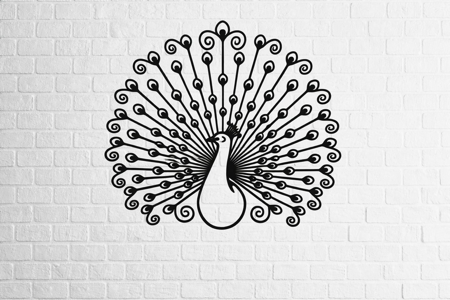 Sparkenzy Royal Peacock Metal Wall Art | Home & Office Wall Decor | Live Demo Before Shipping