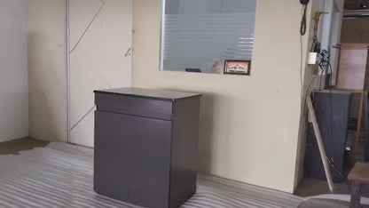 Sparkenzy Metal Framed Aquarium Wooden Cabinet | Fish Tank Stand | Full Enclosed