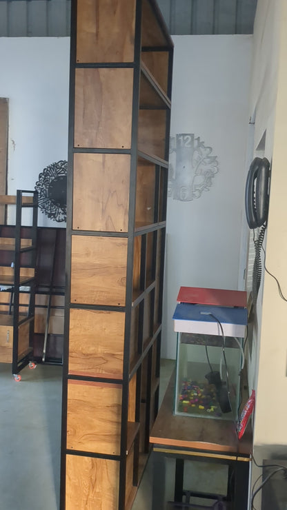 Sparkenzy Modern Partition Rack for Living room