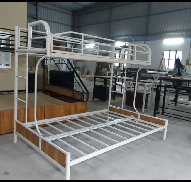 Sparkenzy Bunk cot Convertible to Sofa Size 75*48 Bottom and 75*30 Top