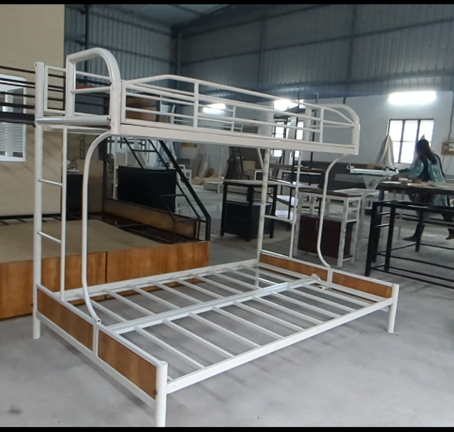 Sparkenzy Bunk cot  Convertible to Sofa Size 75*48 Bottom and 75*30 Top