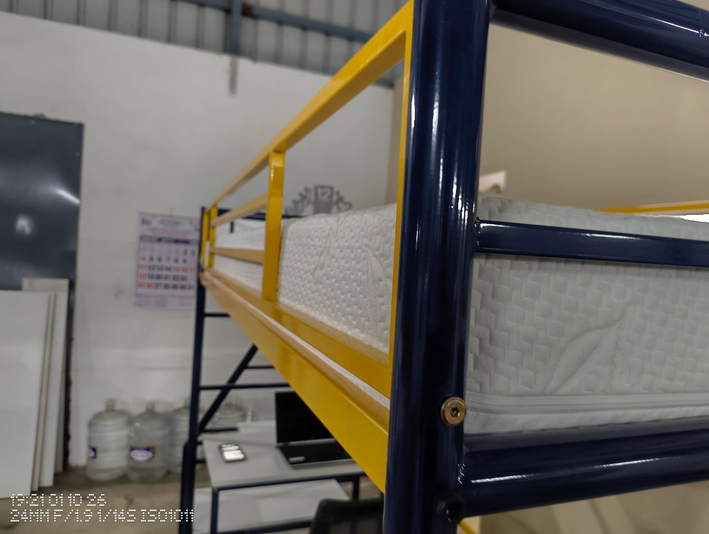 Sparkenzy Metal Bunk bed | Loft bed with Study /work desk