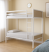 Metal bunk bed for adults