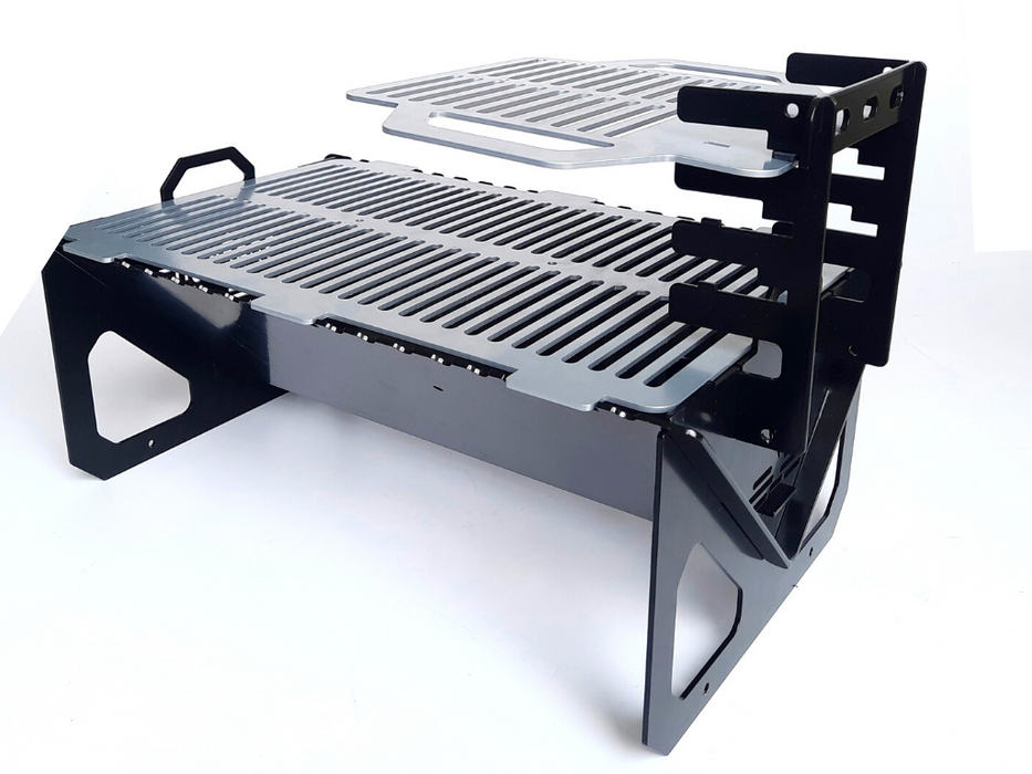 Sparkenzy HD BBQ Steel Charcoal Grill | Collapsible and foldable | East to Carry