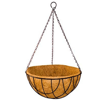 Sparkenzy 8 Inch Coir Hanging Basket | Coir Hanging Pots for Garden