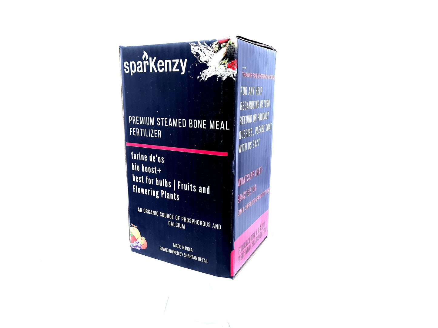 Sparkenzy bone meal fertilizer | Rich in phosphorous and calcium.