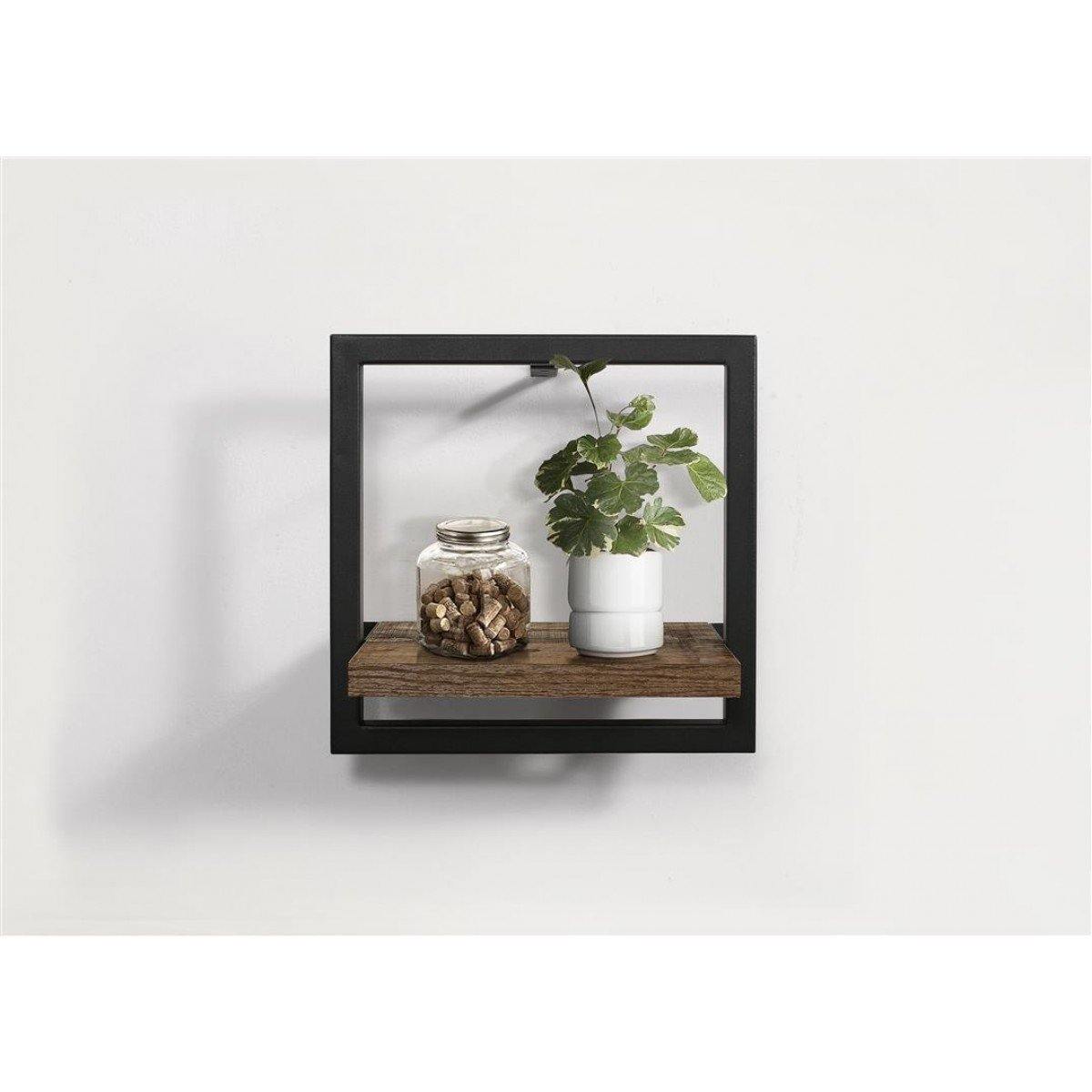 Sparkenzy HD wall mount with shelf for indoor plants | Iron wall shelf