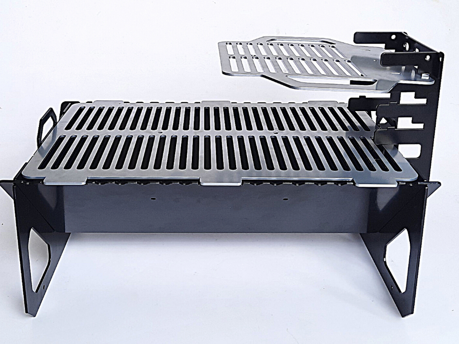 Sparkenzy HD BBQ Steel Charcoal Grill | Collapsible and foldable | East to Carry