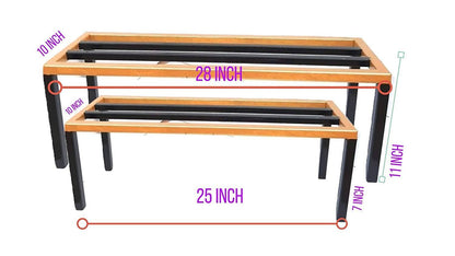 HD 2-Step Multiple Flower Pot Stand for indoor & Outdoor