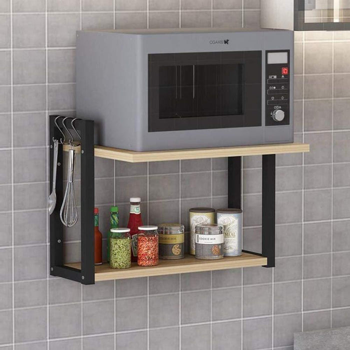 Microwave Oven Rack wall mounted stand For Kitchen