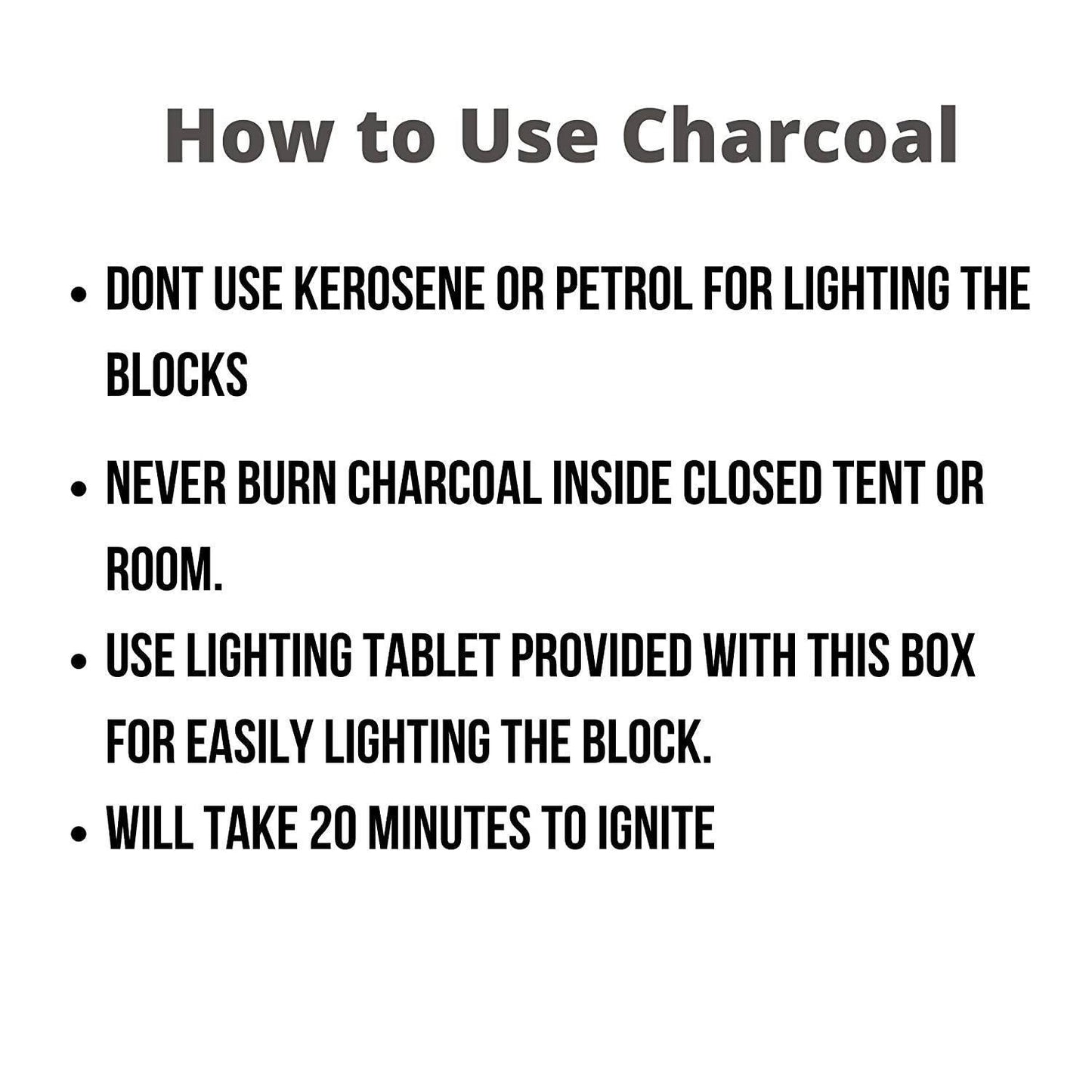 Sparkenzy Barbeque Charcoal 100 Kg | Low Smoke | Long Burning | No odor