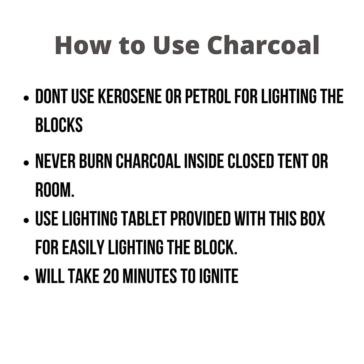 Sparkenzy Barbeque Charcoal 100 Kg | Low Smoke | Long Burning | No odor