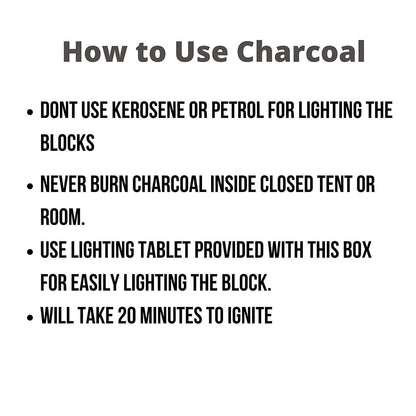 Sparkenzy Barbeque Charcoal 100 Kg | Low Smoke | Long Burning | No odor