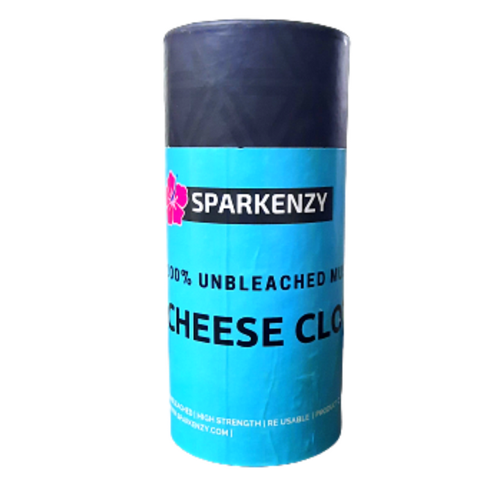 Sparkenzy Unbleached Cheese cloth for cooking | Baking | Squeezing and cheese making - Sparkenzy.com