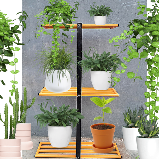 Tall Iron Plant Stand indoor