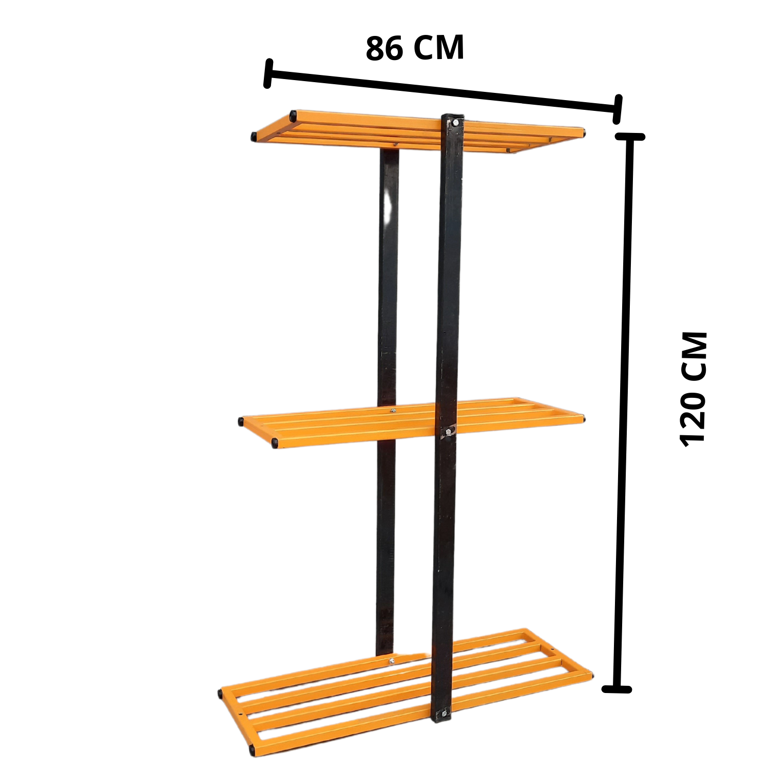 Sparkenzy HD Tall Iron Plant Stand for Outdoor and Indoor | Multipurpose 4 Tier Stand