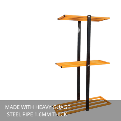 Sparkenzy HD Tall Iron Plant Stand for Outdoor and Indoor | Multipurpose 4 Tier Stand