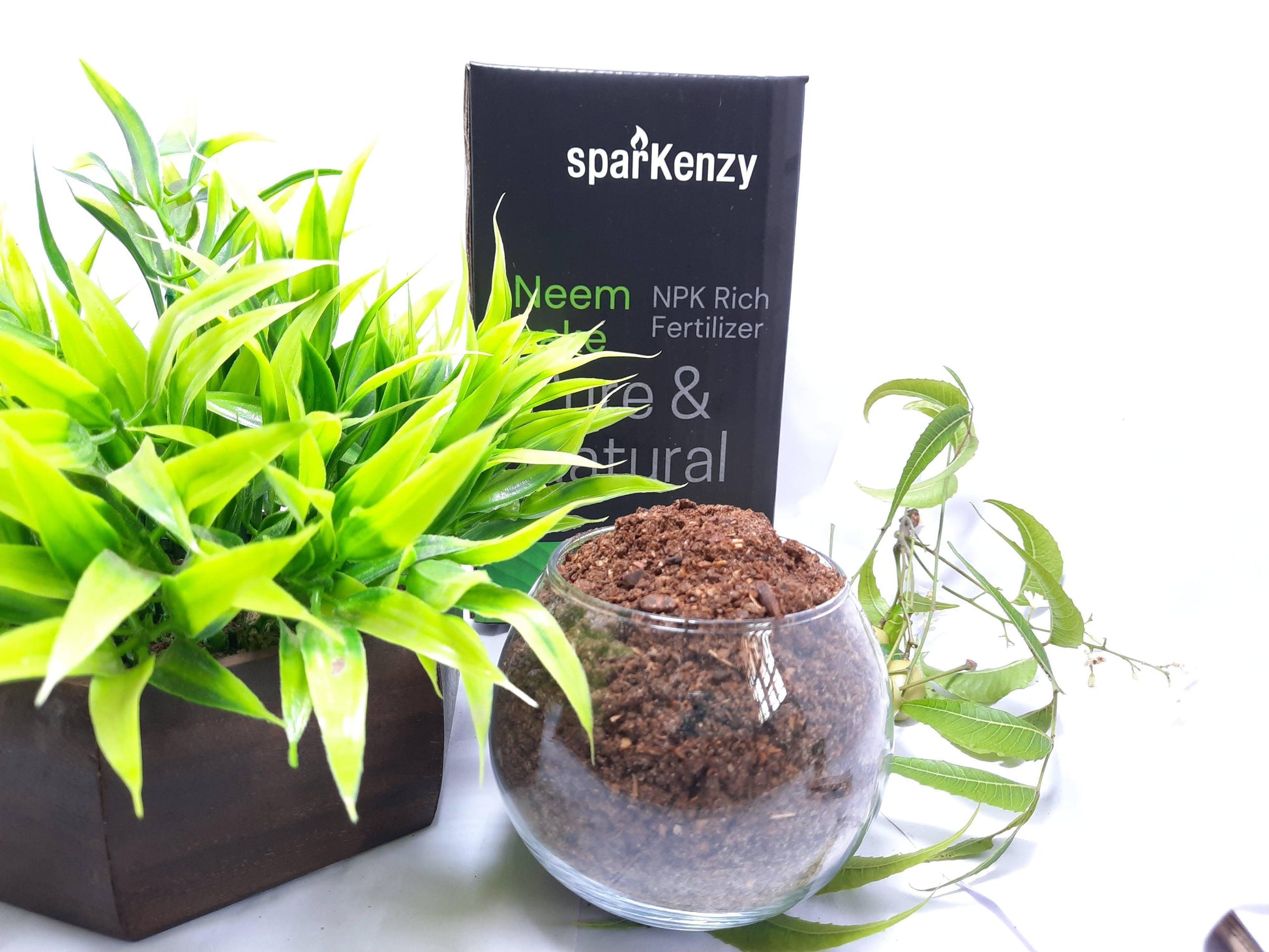 Sparkenzy Neem Powder for Plants 1 to 100 Kg | Neem Khali | Pure and Organic