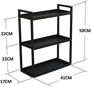 Sparkenzy Kitchen Spice Rack | Bathroom storage shelf | Multipurpose Standing Rack