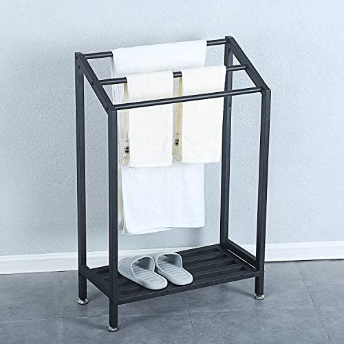 Sparkenzy bathroom towel Free standing towel with shoe rack | towel hanger for bathroom