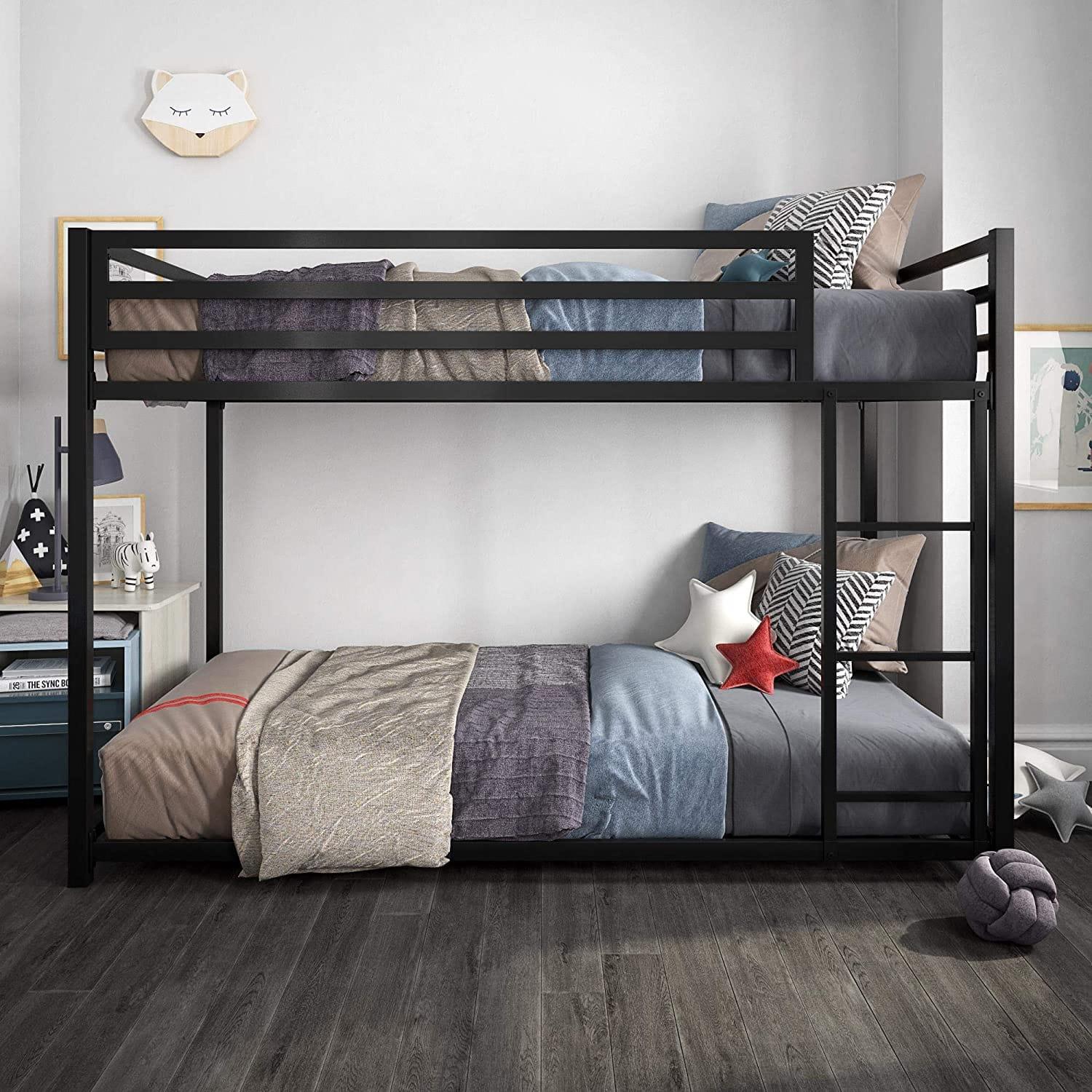 Sparkenzy bunk bed for Adults and kids | twin bunk bed frame | bunk bed