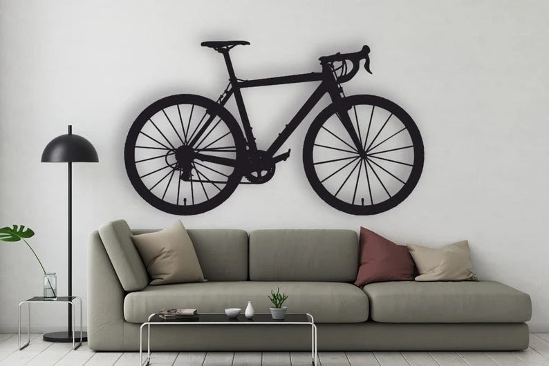 Sparkenzy Bicycle metal wall art decor | wall decor |  Live Demo before shipping