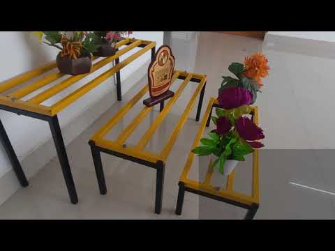 metal flower pot stand