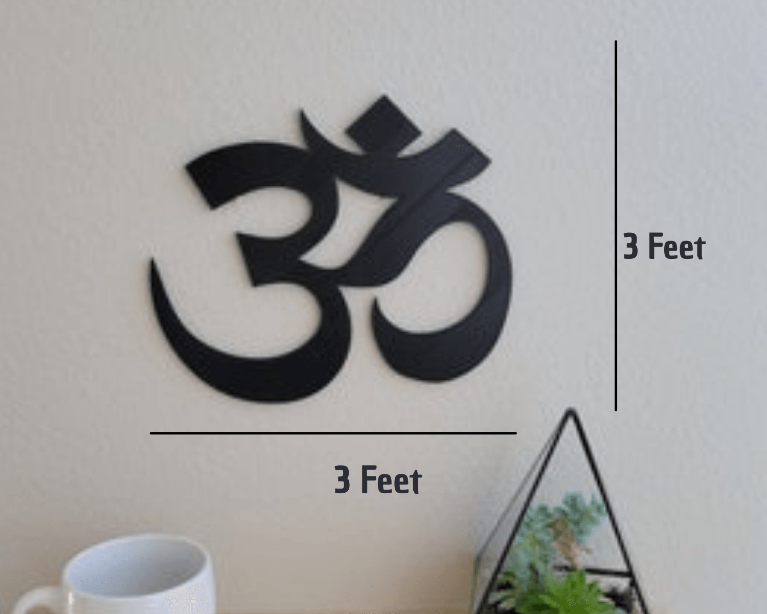 Sparkenzy OM Metal wall art | metal wall art decor